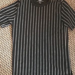 striped forever 21 tee shirt. size s